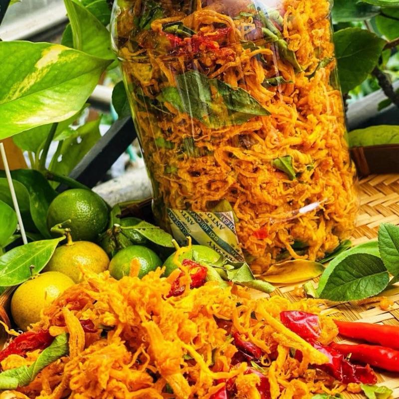 500gr. KHÔ GÀ LÁ CHANH HOMEMADE. Hàng làm nhà từng công đoạn rất công phu. an…