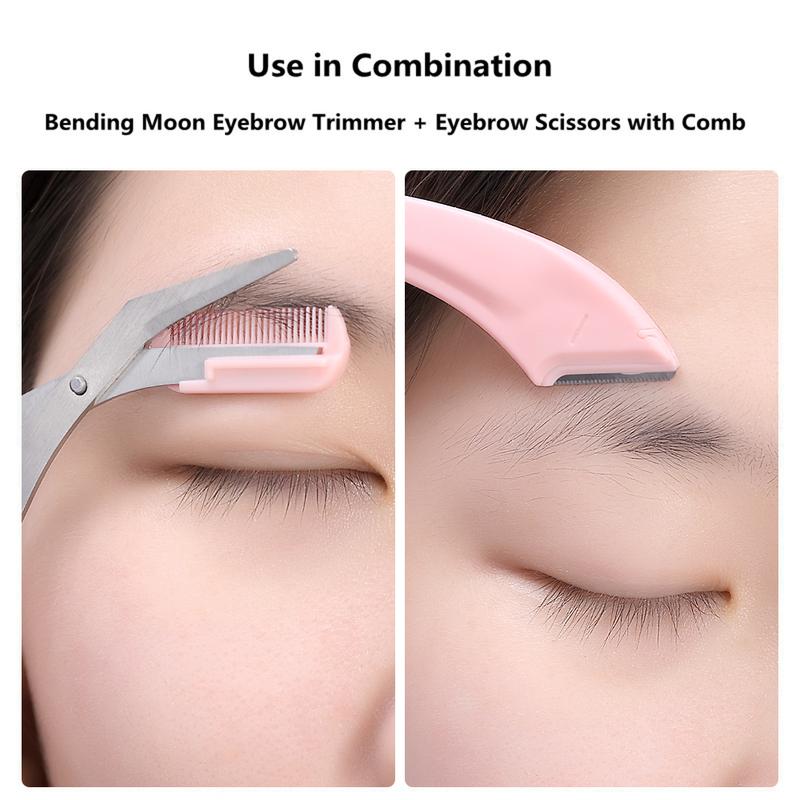 Product Introduction of Portable Eyebrow Trimming Tool for Women Professional Eyebrow with Comb Brow Tool Accessories 9