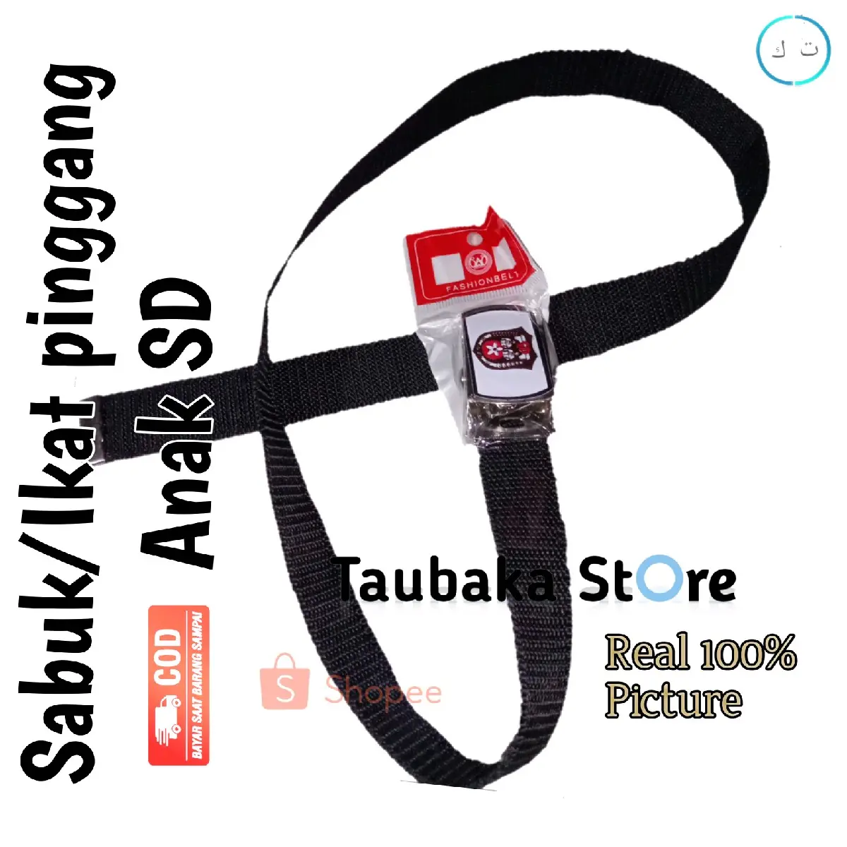 Satuan Sabuk Anak SD Ikat pinggang gesper termurah tebal dan halus Fashion