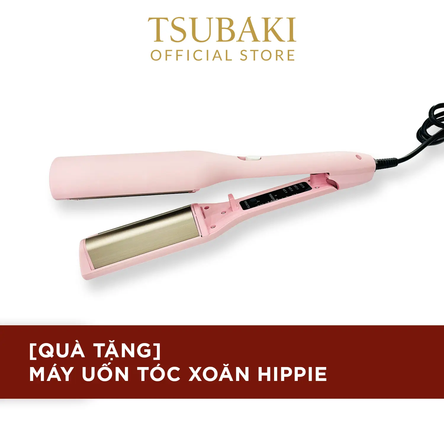 Máy uốn tóc TSUBAKI HIPPIE WAVE HAIR CURLER