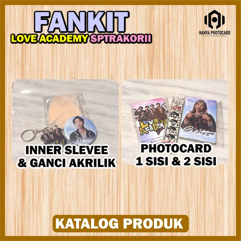 " Fankit Love Academy Untuk para kolektor "  | Unofficial - Limited Edition 4