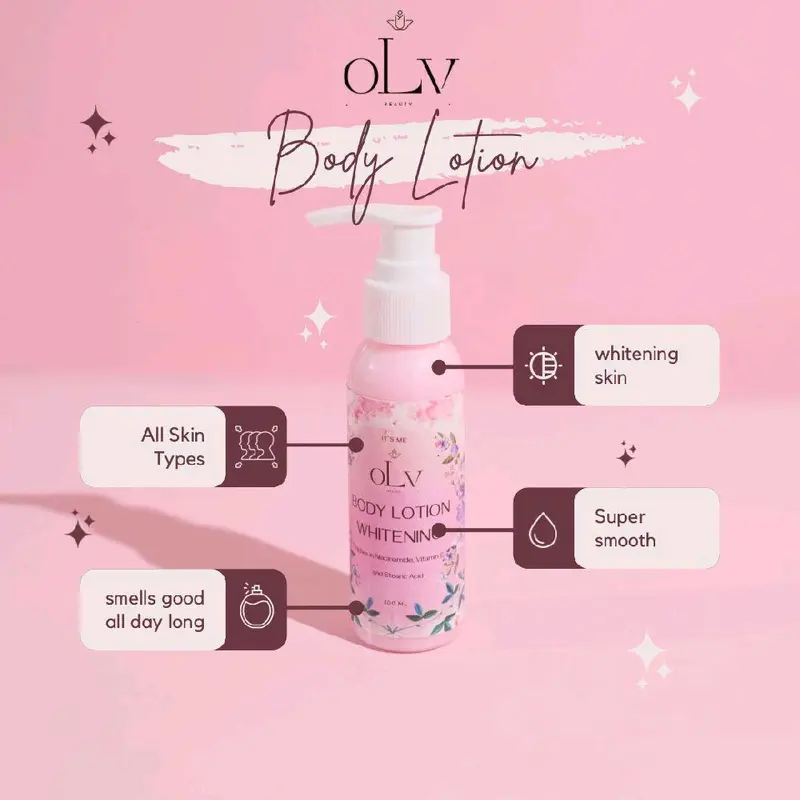 OLV Beauty Lotion Whitening HB BPOM Booster Pemutih 0