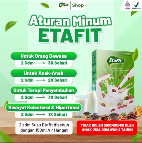 Etafit Susu Kambing Etawa Obati Sesak Nafas Batuk Tbc Dan Paru Paru Basah Original Bpom Ampuh Paket 1 Box Etafit Susu Kambing Etawa Obati Sesak Nafas Batuk Tbc Dan Paru Paru Basah Original Bpom Ampuh Paket 1 Box