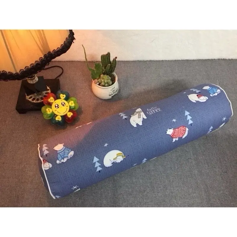 Gối ôm cotton trẻ em kèm ruột bông & khoá tháo rời 1-6 tuổi