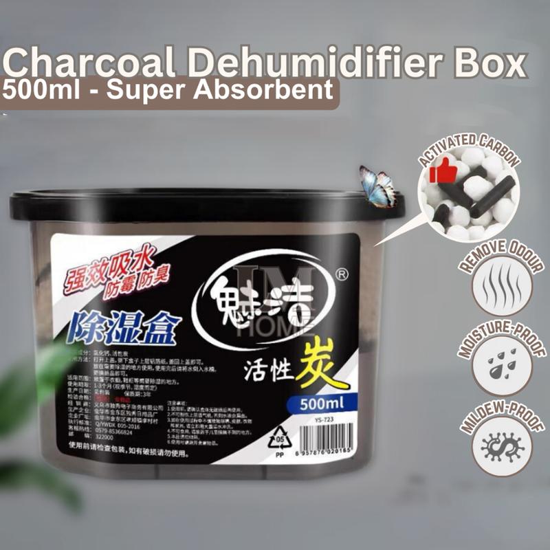 500ml Activated Charcoal Moisture Absorber Dehumidifier anti - TikTok ...