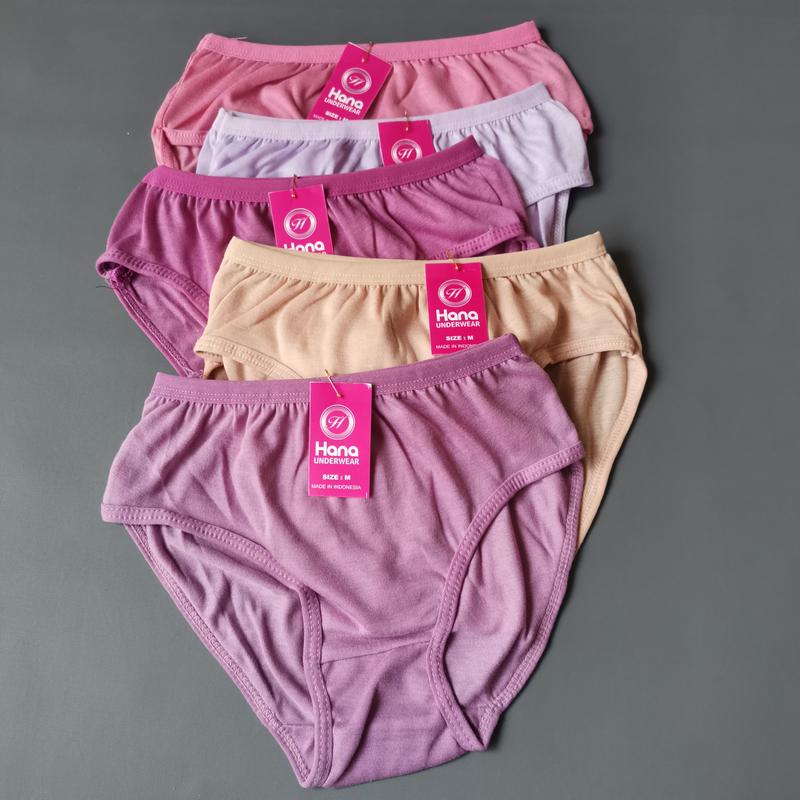 Celana Dalam Wanita Murah Berkualitas Isi 3 Pcs 6 Pcs Dan 1 Lusin Brand Lokal Hana Nyaman 8