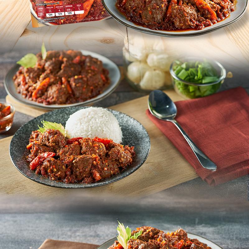 MERCON MERAH PUTIH - 1 PACK OSENG DAGING MERCON (150 GRAM) Food Pedas Instan MERCON MERAH PUTIH - 1 PACK OSENG DAGING MERCON (150 GRAM) Food Pedas Instan
