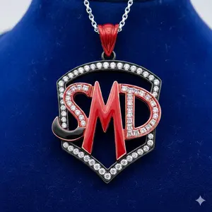 aksesoris liontin desain sangat elegan dan mewah, liontin serbaguna