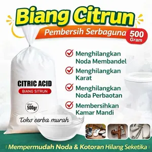 Citrun Sitrun 500gr Biang Pembersih Serbaguna Untuk Kerak Kamar Mandi Alat Dapur & Noda Pakaian Membandel