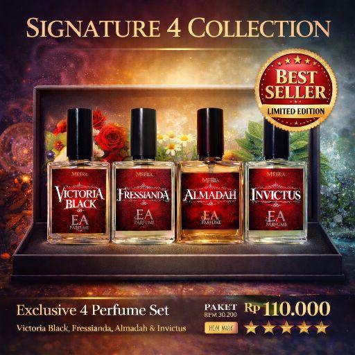 Signature 4 Collection - Victoria Black, Fressianda, Almadah, Invictus