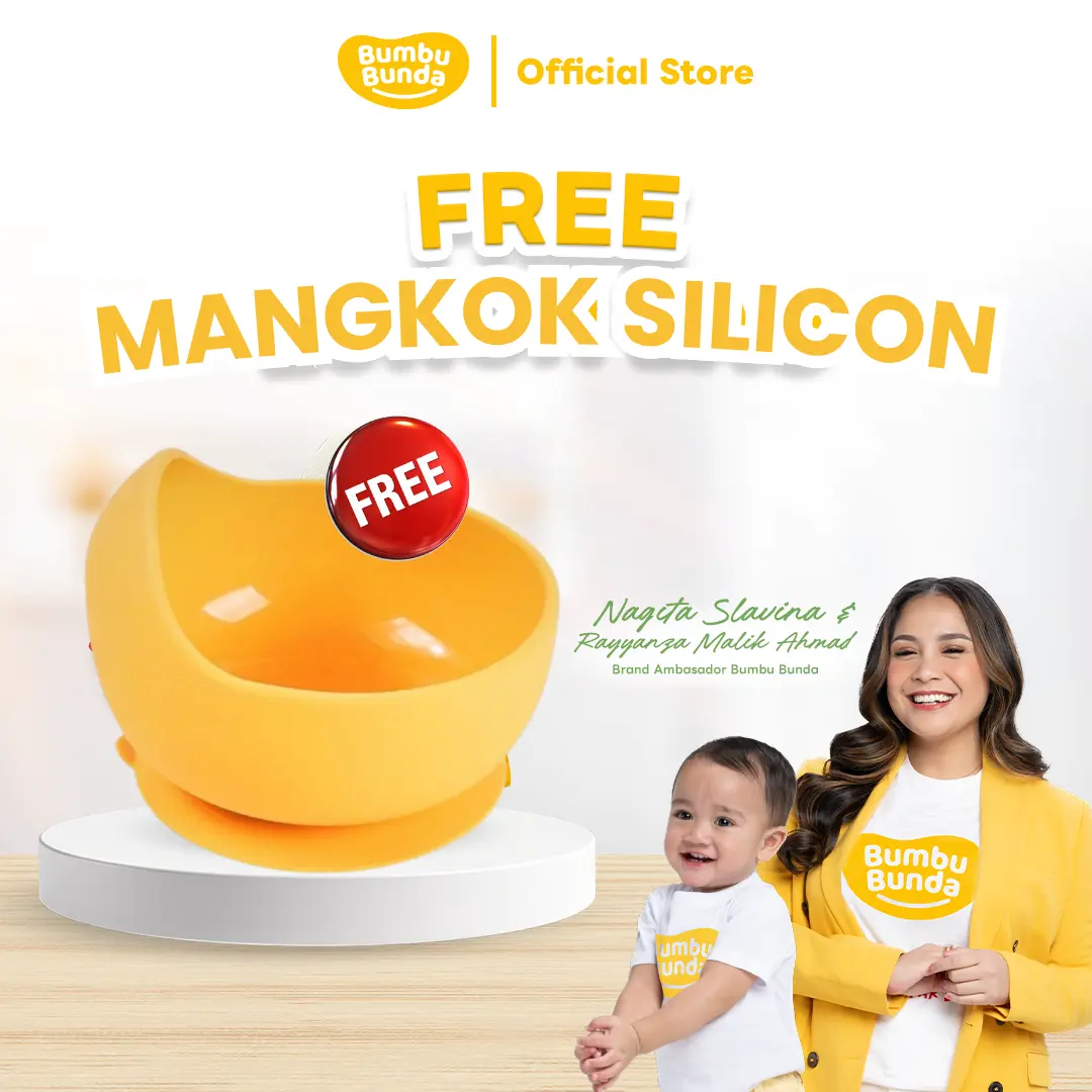 [NOT FOR SALE] EXCLUSIVE MERCH BUMBU BUNDA MANGKOK SILICON | MANGKOK MPASI