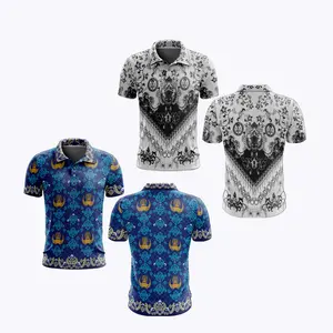 kaos jersey full print PGRI KORPRI lengan pendek panjang oblong berkerah unisex premium