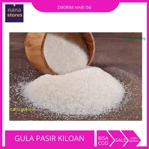 Gula Pasir 1 Kg, Gula Pasir Kiloan, Gula Putih 1kg GMP, Rose Brand 1kg