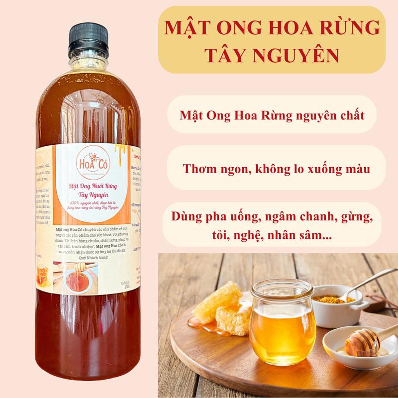 Mật ong hoa rừng Tây Nguyên thơm ngon