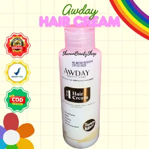 READYLANGSUNGKIRIM! AWDAY HAIR CREAM TANPA BILAS 100ML ALL IN 1 CONDITIONER AWDAY BEAUTY CARE Shampoo Melembutkan rambut kering