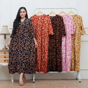 Longdress kimono Rayon Premium Tebal LD 120 PB 130