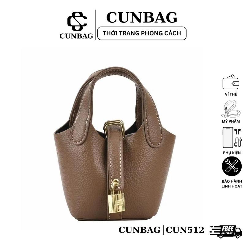  Túi Xách Nữ Mini Cầm Tay Bèo Đeo Chéo Da Trơn Cute Cho Mẹ Và Bé Đi Chơi Du Lịch Dễ Thương CUN512 