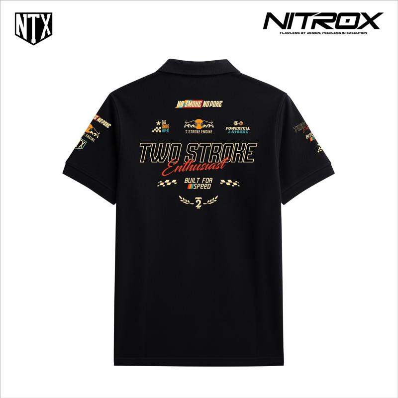 NITROX POLO SHIRT TWO STROKE | POLO ZIPPER | KAOS POLO RACING