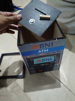 Product Review of Celengan ATM Murah Jumbo 15x20 Karakter Mini Bank Dengan Kunci Kotak Penyimpanan Uang Tabungan Kunci Viral Anti Rayap from m**o 2