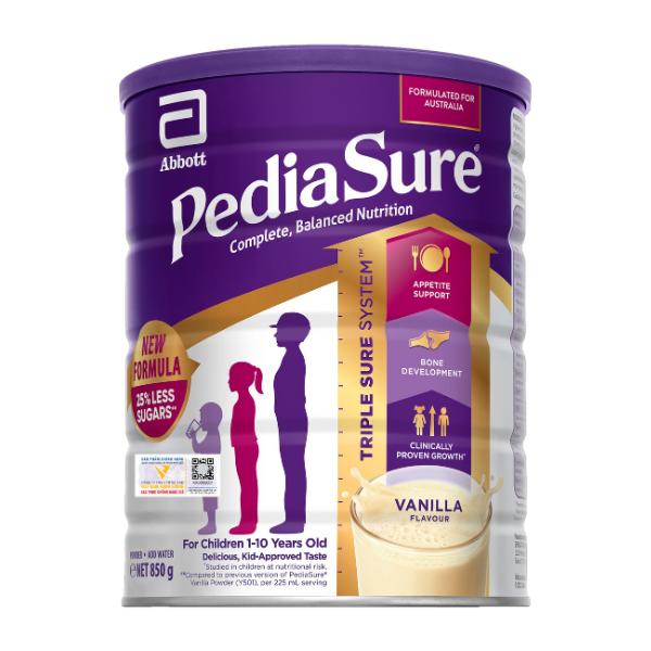 Date xa t5 2026 Sữa bột dinh dưỡng PediaSure hương vani cho bé hỗ trợ phát triển chiều cao vượt trội