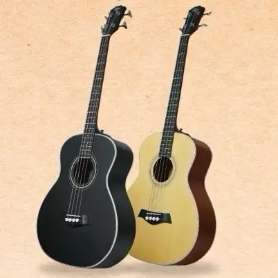 LTD Gitar Bass Akustik Custome - Senar 4 String