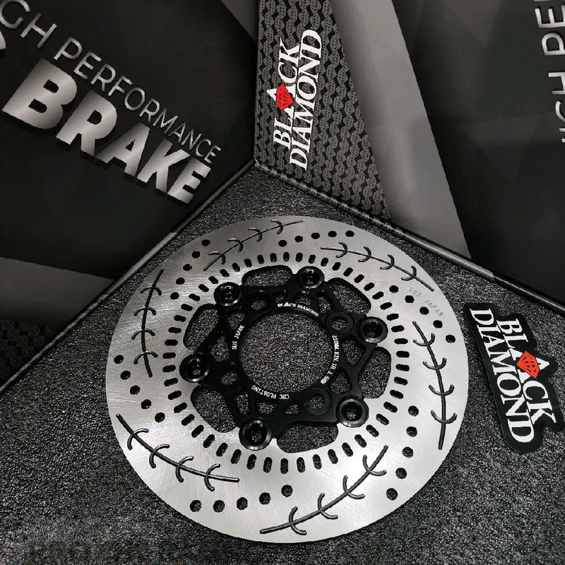 Disc Brake Piringan Cakram Depan Black Diamond Honda Stylo 160 / Vario 160 / Beat / Scoppy / Vario Ukuran 220mm 0
