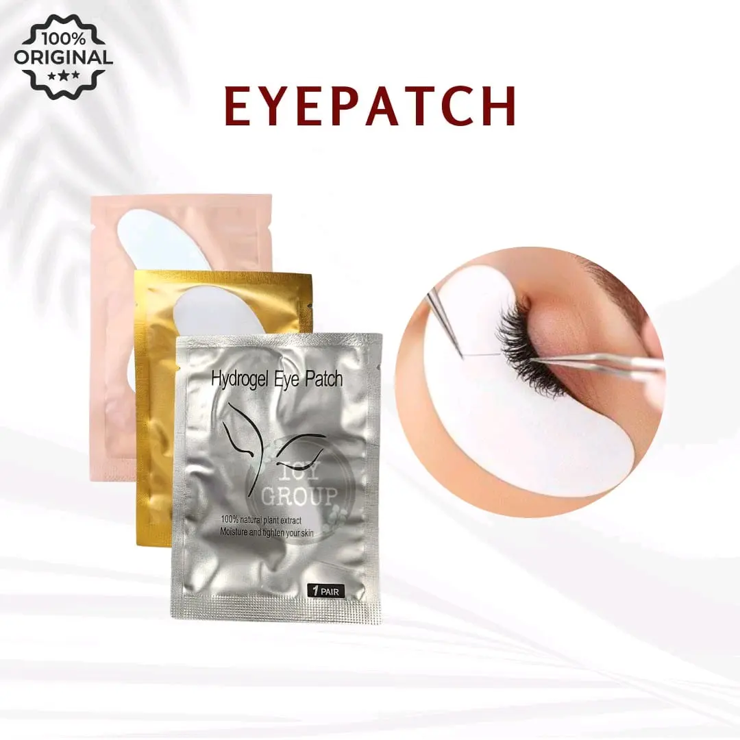 Eyepatch hydrogel (MINIMAL 25 PCS Pembelian Single) termurah tatakan bawah mata dingin bulumata bulu mata extensions extension Eyelash
