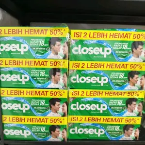Closeup - Produk Closeup 160 gr isi 2, 2 Lebih Hemat 50%, Expired 08 2025, 1 Kotak Isi 2