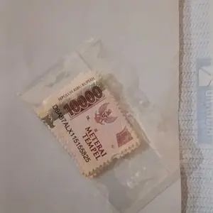 Paket 10 Pcs Materai 10000 AsliposIndonesia - Koleksi Mata Uang