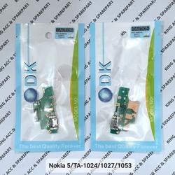 Connettore Di Ricarica Con Microfono Per Nokia 5 (TA-1044, TA-1053) – PCB Dock USB Micro – Ricambio Originale Verde