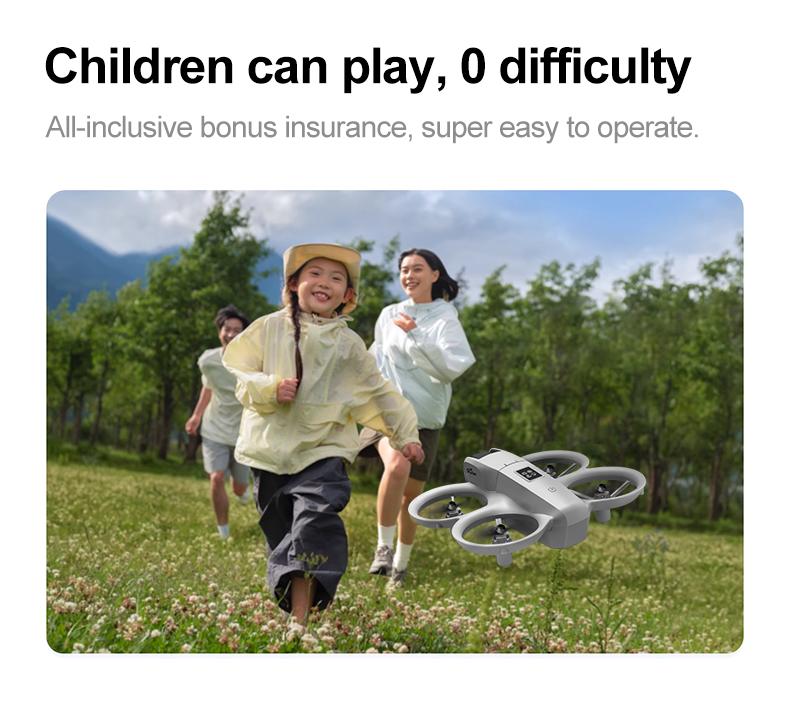 GT3 Drone Mini 4K kamera ganda Aerial, mainan pesawat pencegah rintangan aliran optik ESC kendali jarak jauh