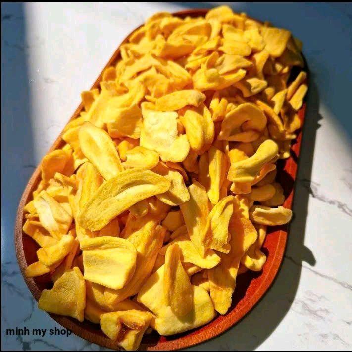 5 Túi Mít Thái Sấy Giòn.Mít Thái Vụn Xô Thơm Ngon Giòn Ngọt. (Mỗi Túi 200gr ,combo 5 Túi 1Kg)Snack ăn Vặt