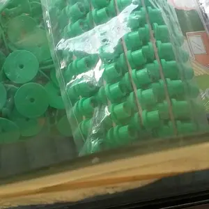 100 pcs Eartag Sapi Babi Kambing Kerbau 4x5 cm Nomor 001-100 untuk Identifikasi Hewan Ternak