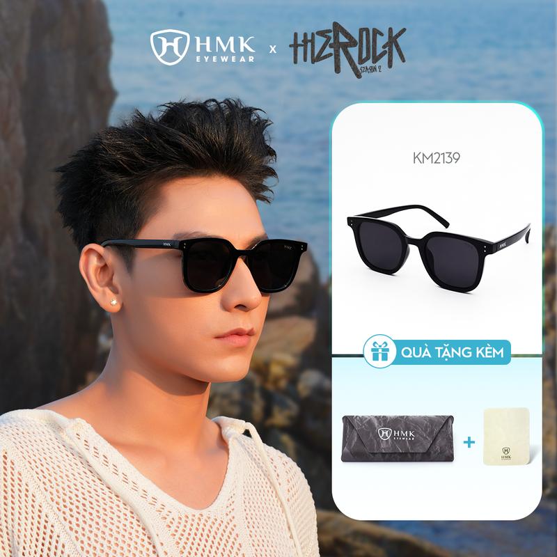 Kính Mát HMK Eyewear Hạn Chế Chói Lóa Chống Tia UV Unisex Nam Nữ Thời Trang Trendy Bảo Vệ Mắt - KM2139