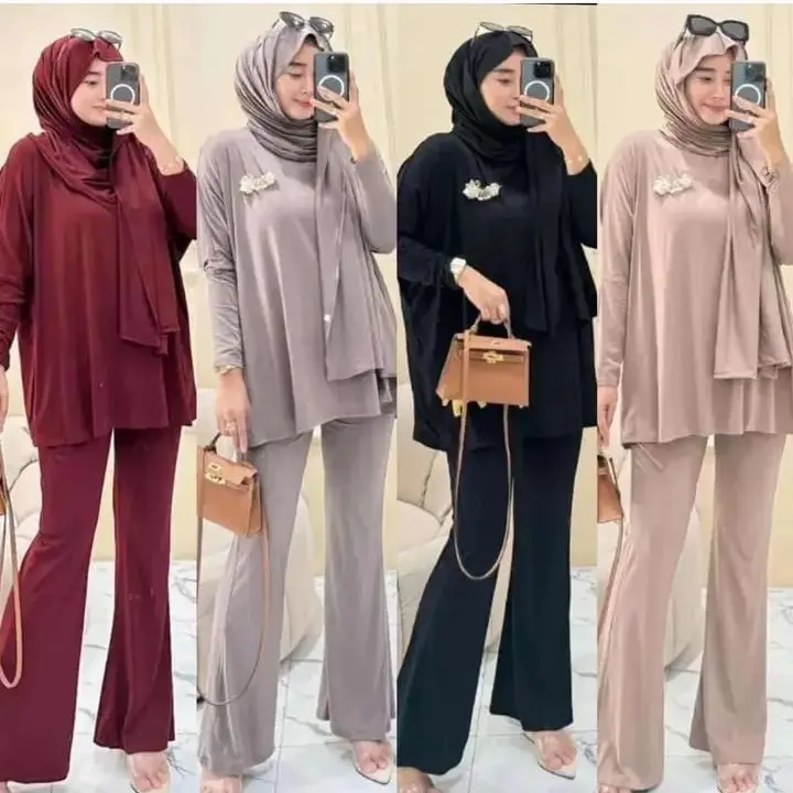 Oneset hijab pashmina cutbray 0