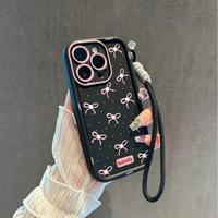 Gambar [ Case+Chain ] Tipe For XM Redmi A3 9C 10C 12 13 14C NOTE 9 10 11 PRO 12 13 POCOX3 M6PRO Cover Pita Pink Dengan Motif Yang Cantik Bagus Indah Model Case Terbaru Softcase JGS0003 - BK-NEWJGS0003+GSA015, XM11LITE 5G/11LITE 5G/11LITE 4G dari Chronelle indonesia Kab. Tangerang 3 Tokopedia