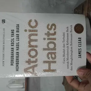 PAKET 4 BUKU MOTIVASI ATOMIC HABITS + THE PRINCIPLES OF POWER + FILOSOFI TERAS + THE PSYHOLOGY OF MONEY Psychology