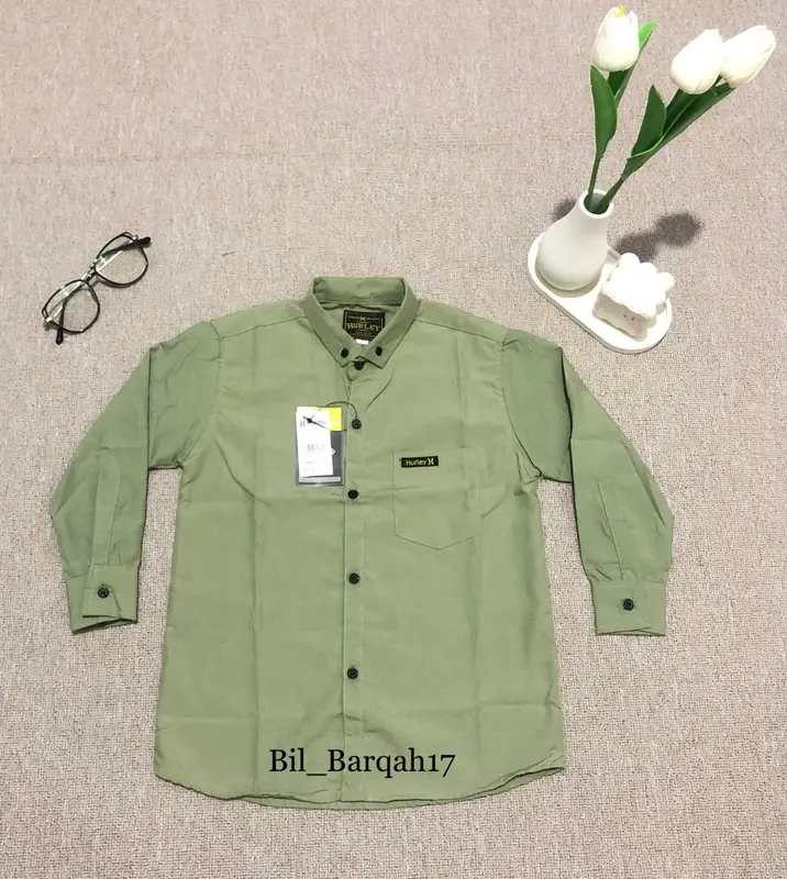Kemeja Anak Laki Laki Import Premium/Kemeja Anak Lengan Panjang Terbaru Bahan Katun Super Poplin Dan Okspord Bisa Bayar Di Tempat [COD] 2