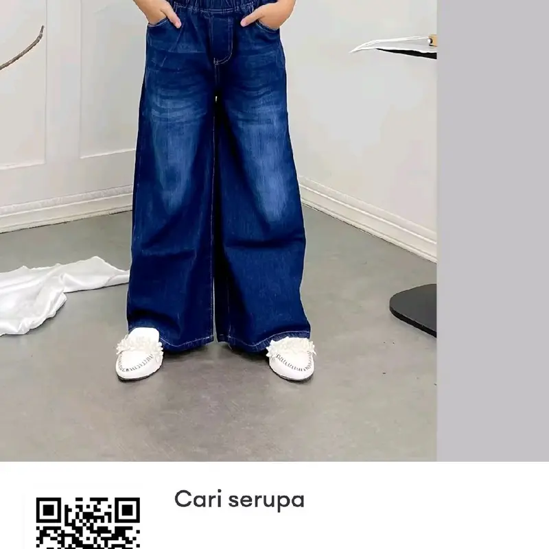 CELANA FASHION UNISEX BAGGY GOMBRONG ANAK  USIA 4-13 TAHUN / KULOT JEANS ANAK VIRAL TERBARU Bisa untuk anak cowok cewek 4