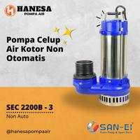Gambar San Ei SEC 2200 B-3 (3 Phase) Pompa Celup Air Kotor Non Otomatis dari Hanesa Pompa Air Kota Surabaya 3 Tokopedia