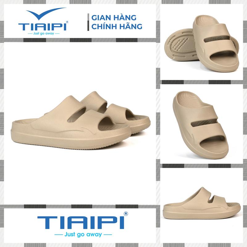 TI4772 Dép Bánh Mì 2 Quai Unisex BM4772 Đế Vân Chống Trượt Chất Liệu EVA Siêu Nhẹ Thoáng Khí Dễ Vệ Sinh Phù Hợp Đi Trong Nhà Đi Chơi Đi Biển