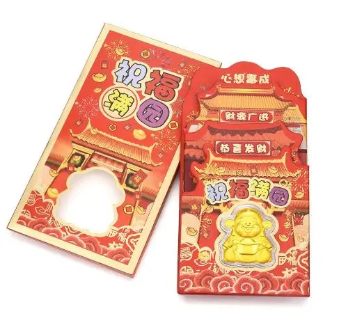 CHOW TAI FOOK 999.9 Pure Gold Coin - God of Fortune  R24900