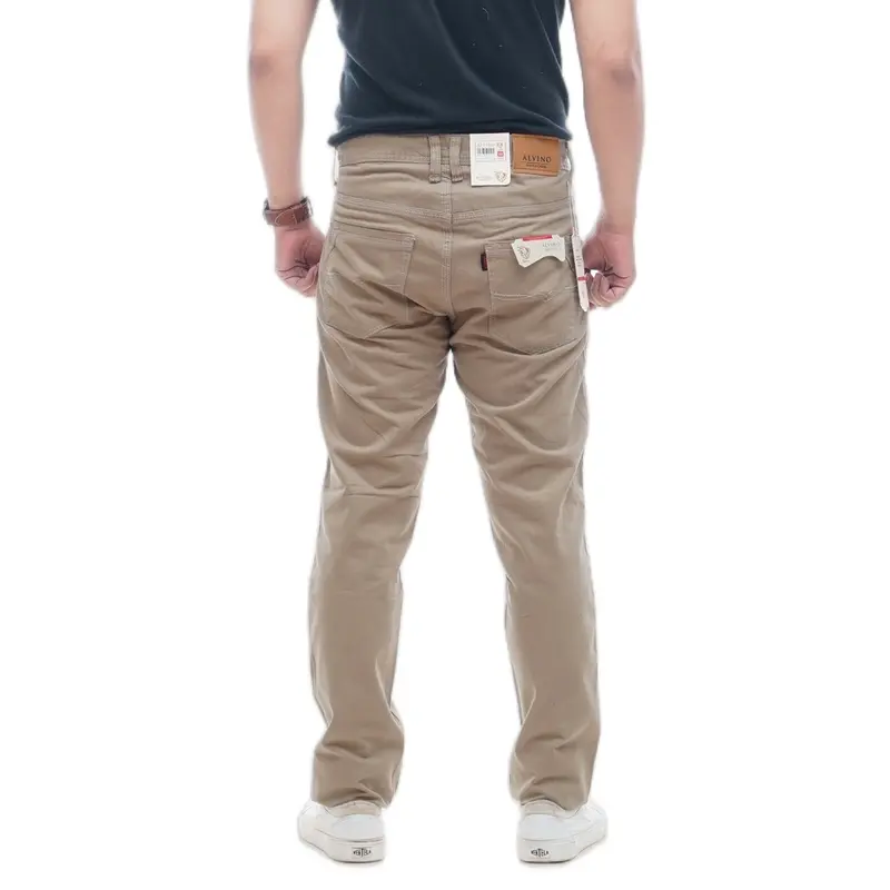 Celana ALVINO / Celana Kanvas Tebel ALVINO Original 100% Panjang Pria 7