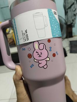 Product Review of Goto [COD] K-Joy X BT21 Tumbler Tahan Dingin Panas Botol Tempat Minum Aesthetic 1.2L from I**🌸 2