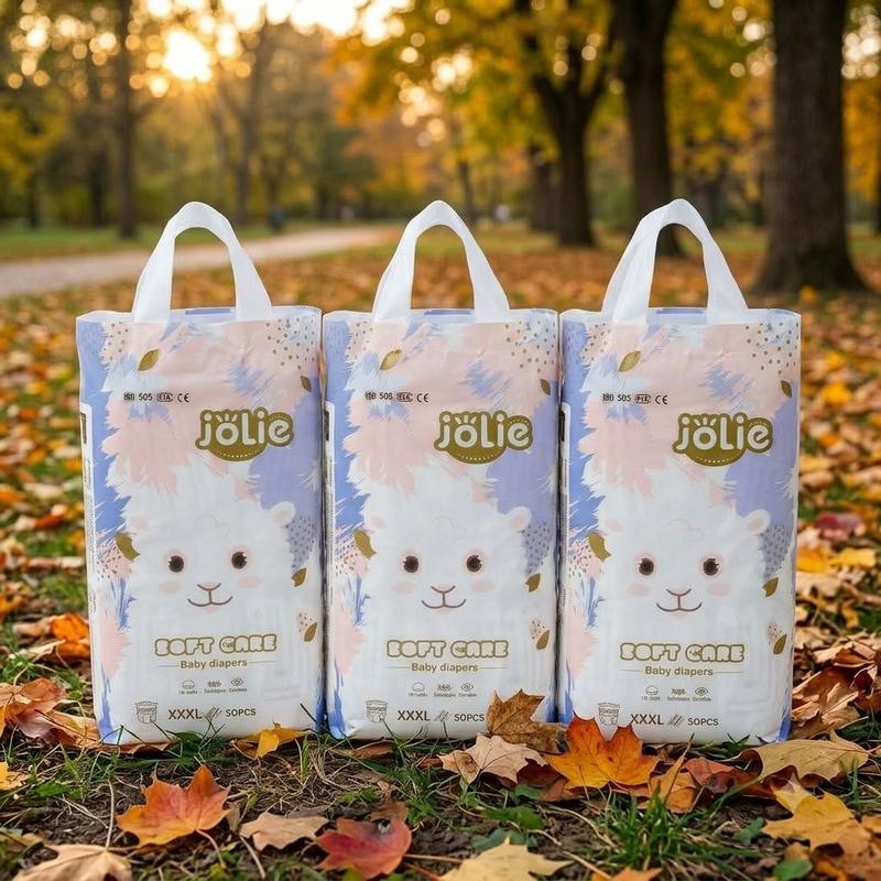 Jolie Combo 3 bịch bỉm 150 miếng bỉm quần đủ size Thấm hút đên 1500ml đủ size cho bé