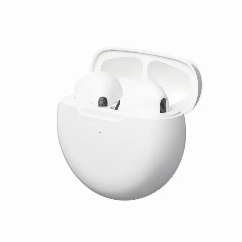 Tai nghe không dây Bluetooth Pro 6 TWS , tai nghe có Mic Fone Bluetooth , tai nghe thể thao chạy bộ, tai nghe iPhone Xiaomi Pro6, mới 7