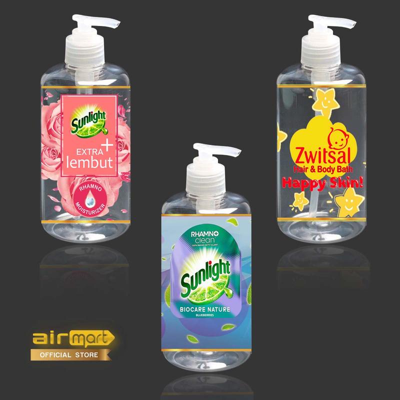 Product Introduction of Botol Pump 500ml Sunlight dan Zwitsal dengan Tombol Pump Berkualitas botol  micellar 1
