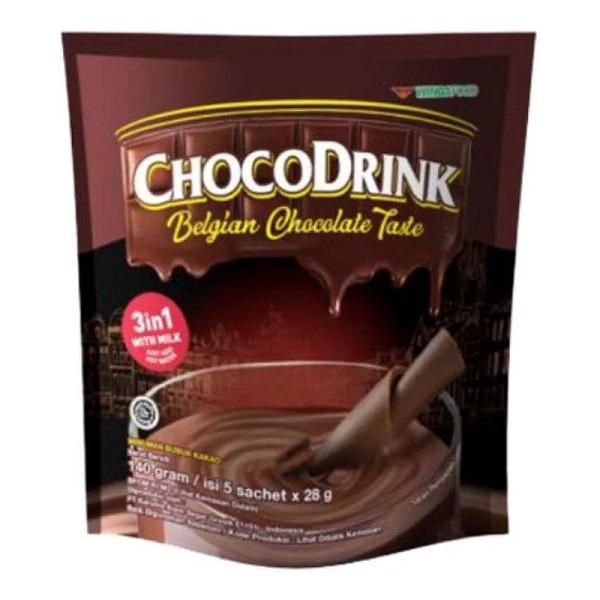 Gambar CHOCODRINK BELGIAN CHOCOLATE 140 GR dari Primo Supermarket CITOS Kota Administrasi Jakarta Selatan Tokopedia