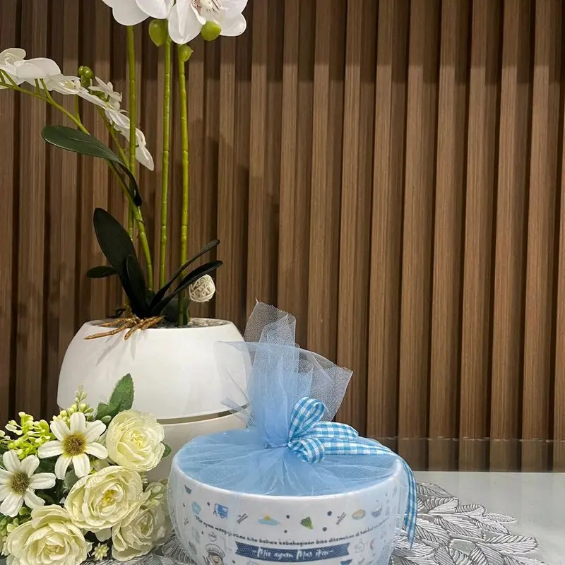 Mangkuk Keramik Custom Design dan Kata Kata 1
