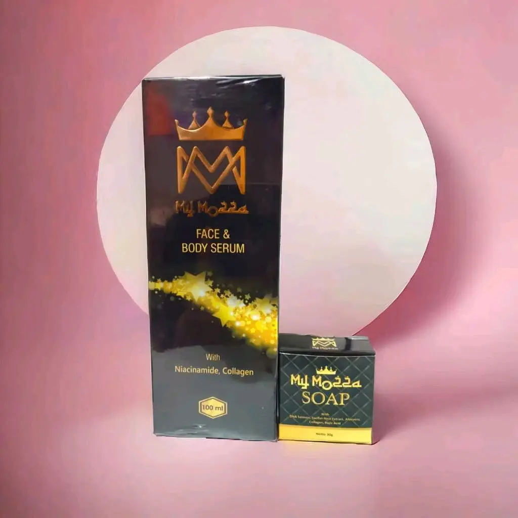 Bundling Hemat Mymozza Face & Body Serum + Sabun Mymozza Perawatan Tubuh